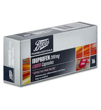 Boots ibuprofen 200mg pain relief capsules 16 count - British product