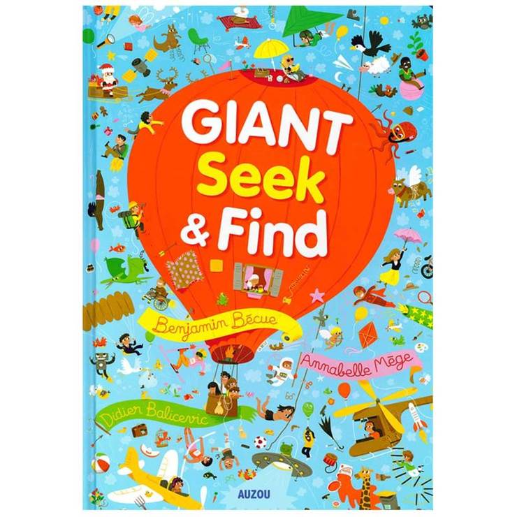 Giant seek and find activity books assorted - British product