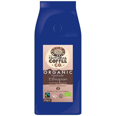 Costco UK The Natural Coffee Co. Organic Ethiopian Coffee 908g- Buy online at McGrocer