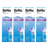 Bausch & Lomb multi-purpose contact lens solution 4 x 240ml - British product