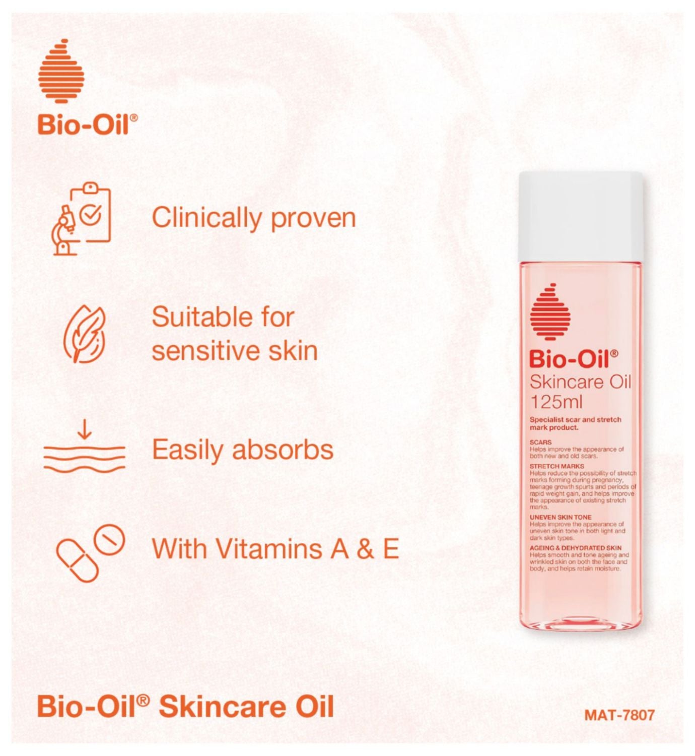 Bio-Oil Skincare Oil stretch marks 60ml - British product