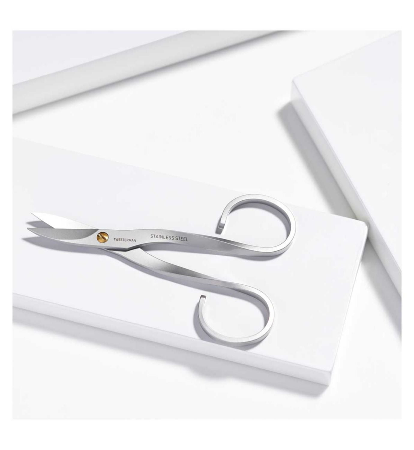 Tweezerman Deluxe Nail Scissors for professional manicure (British brand)