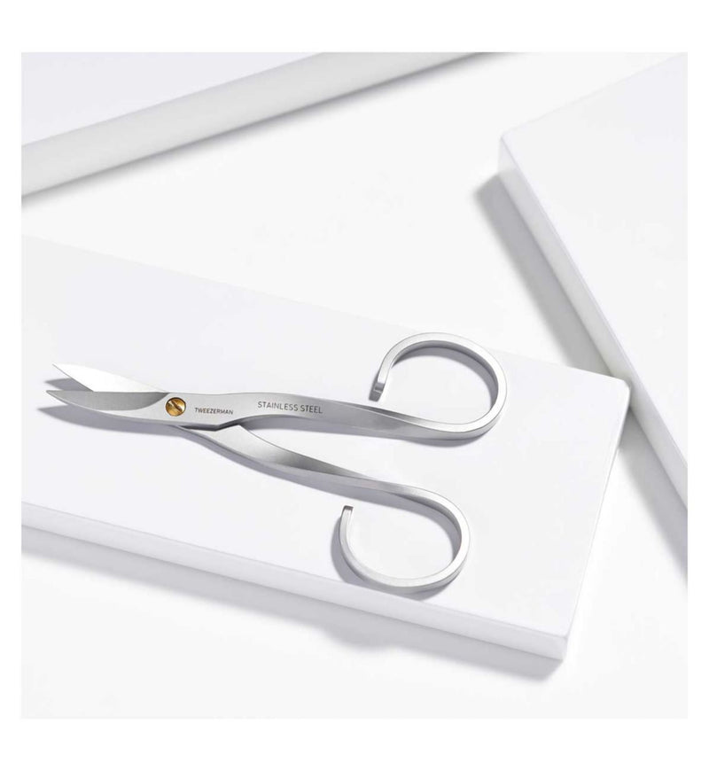 Tweezerman Deluxe Nail Scissors for professional manicure (British brand)