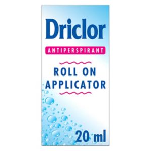 Déodorant Antiperspirant Driclor Roll On 20ml