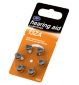 Boots 13ZA hearing aid battery pack of 6 - British product