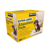 Kirkland Signature Extra-Large Absorbent Pads, 100 stk