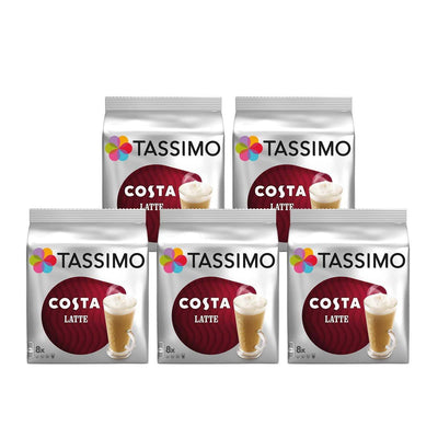 Costa Tassimo Latte Kaffee-Kapseln 40 Portionen