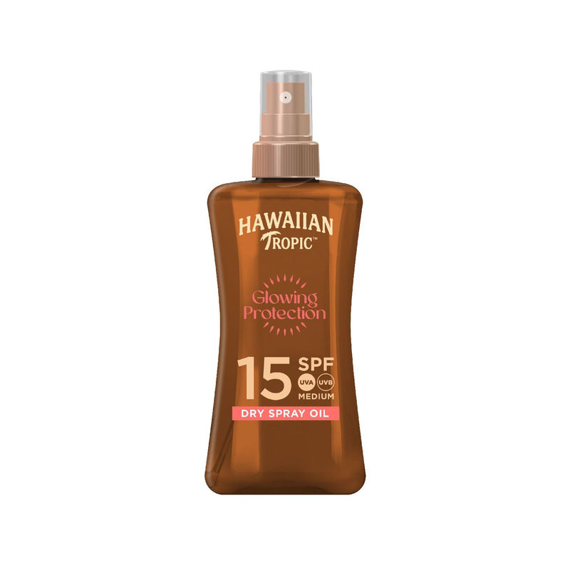 Hawaiian Tropic sunscreen dry oil SPF 15 200ml, UK version