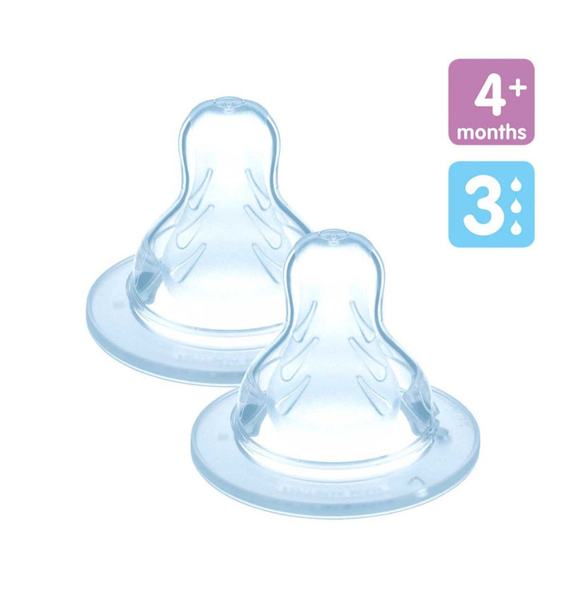 MAM fast flow size 3 teats 2-pack (British brand)