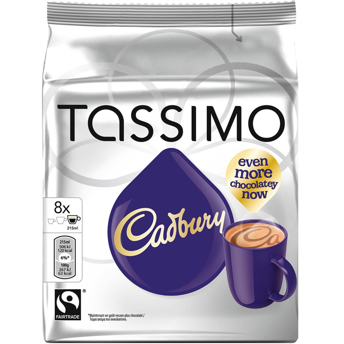 Tassimo Cadbury Hot Chocolate Pods, 40 Servings GOODS Costco UK