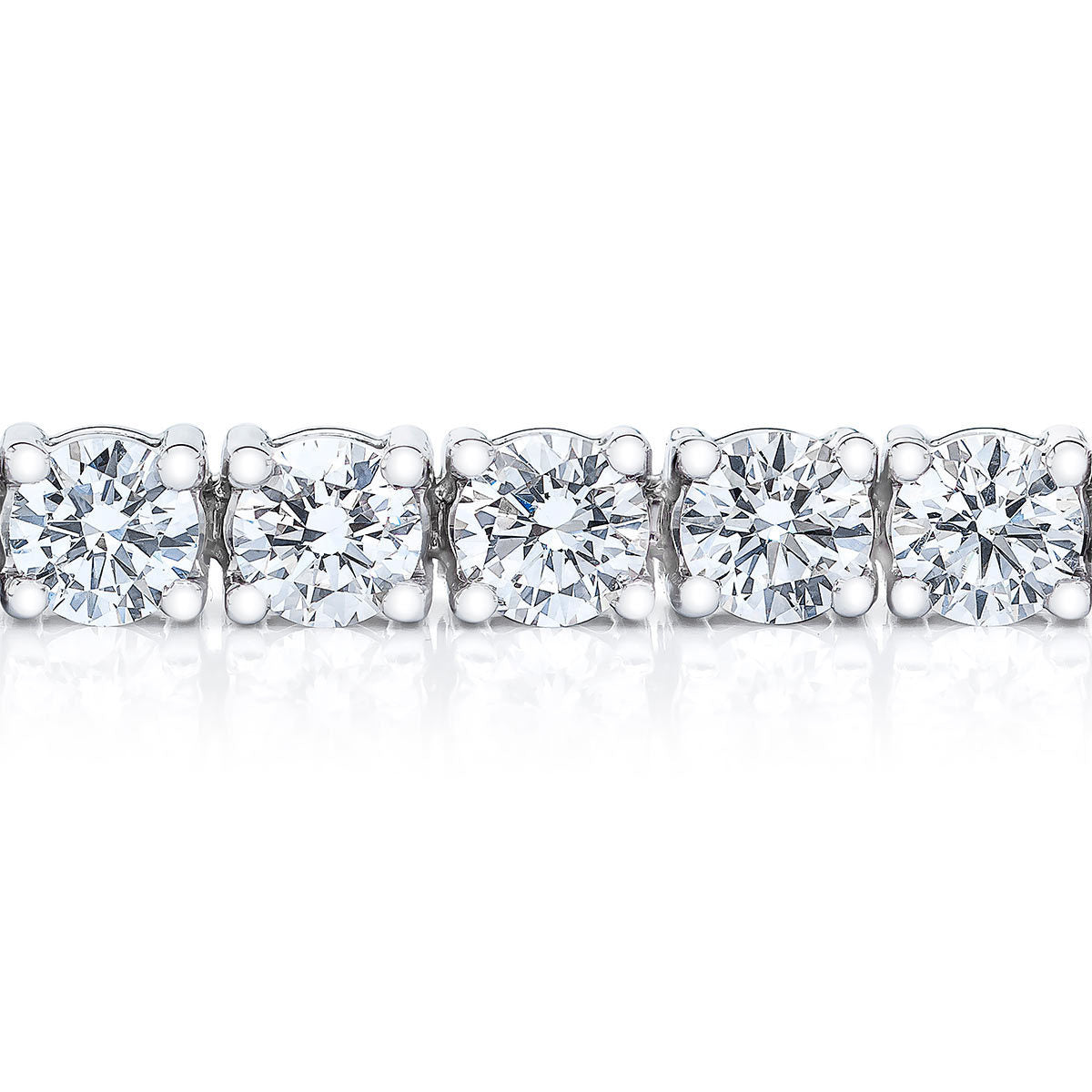 Costco diamond tennis bracelet 4ct round brilliant cut, imported from the UK