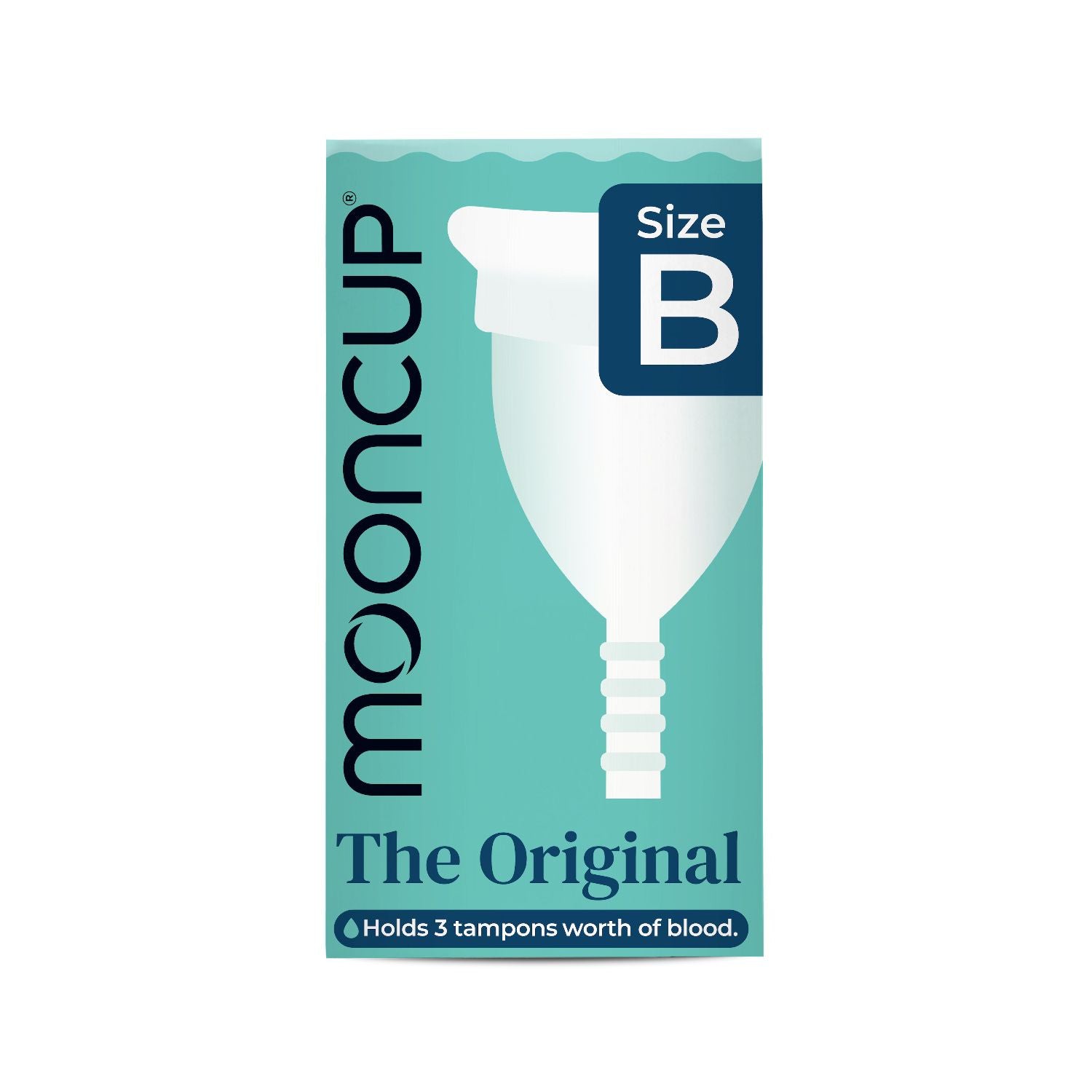 Mooncup menstrual cup Size B (British brand)
