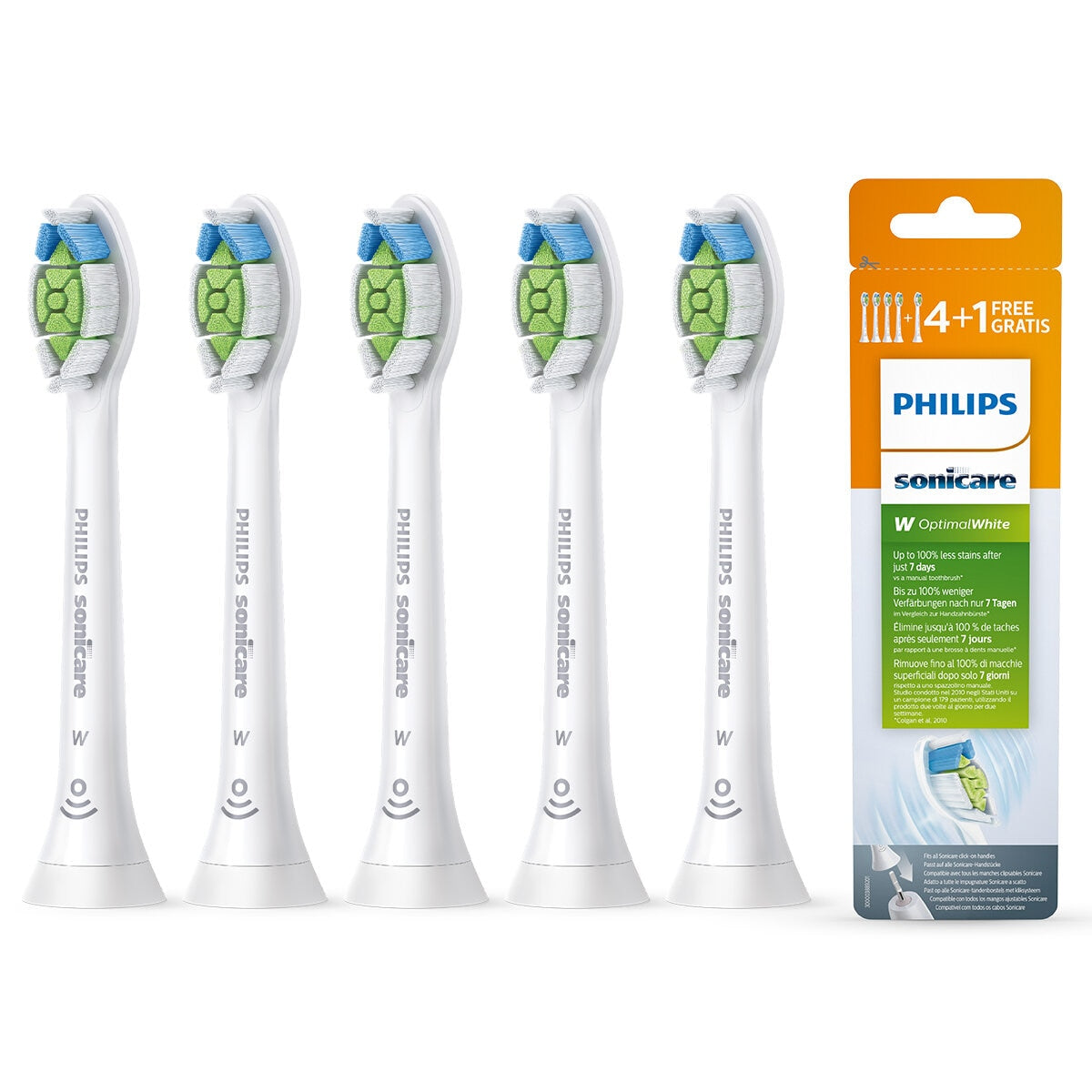 Philips Sonicare Optimal White Brush Heads, 5 Pack GOODS Costco UK