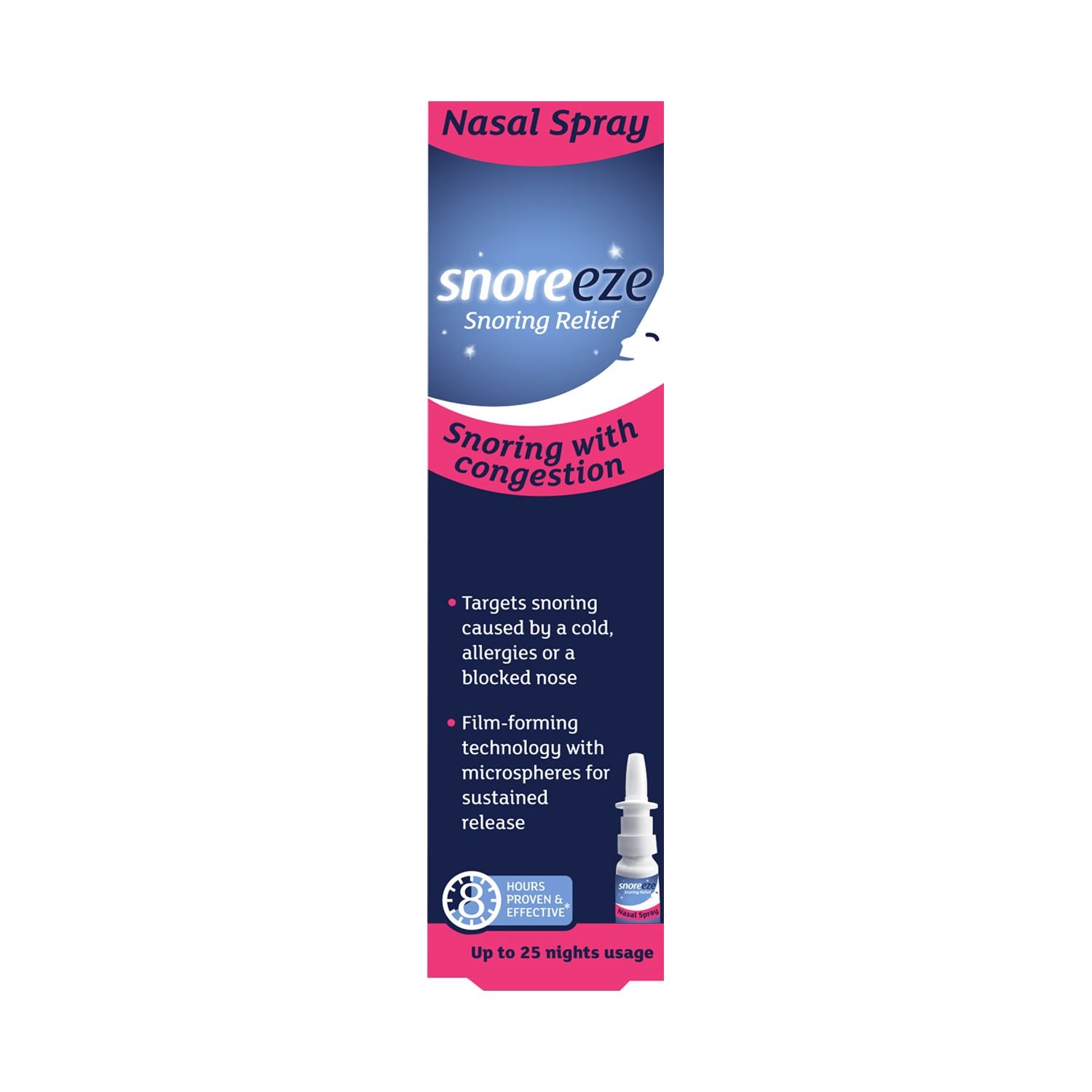 Snoreeze Snoring Relief Nasal Spray 10ml - British product