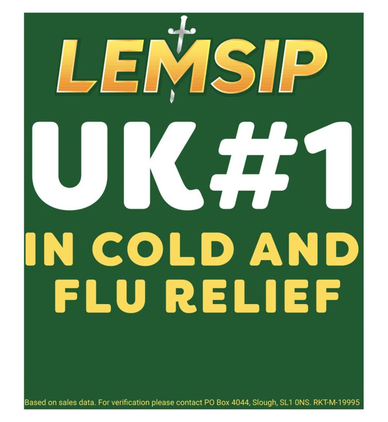 Lemsip Max Day & Night capsules 16 count, UK version