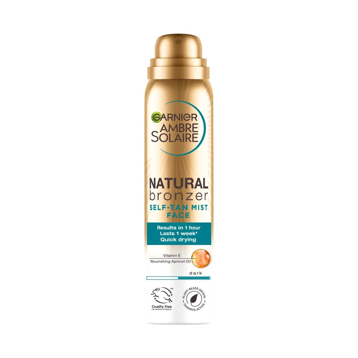Garnier dark self tan face mist 75ml, imported from the UK