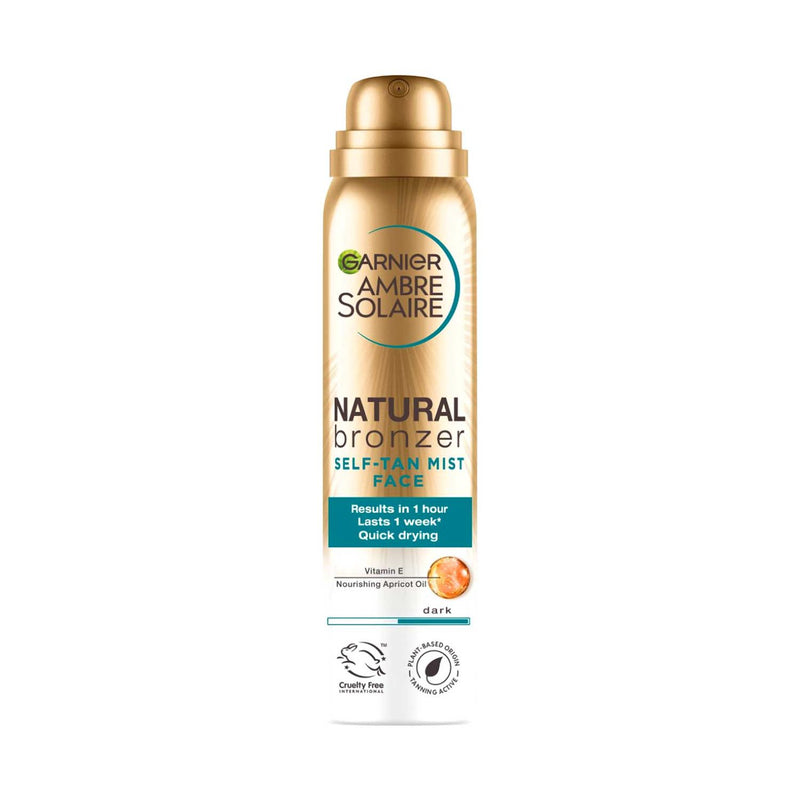 Garnier dark self tan face mist 75ml, imported from the UK