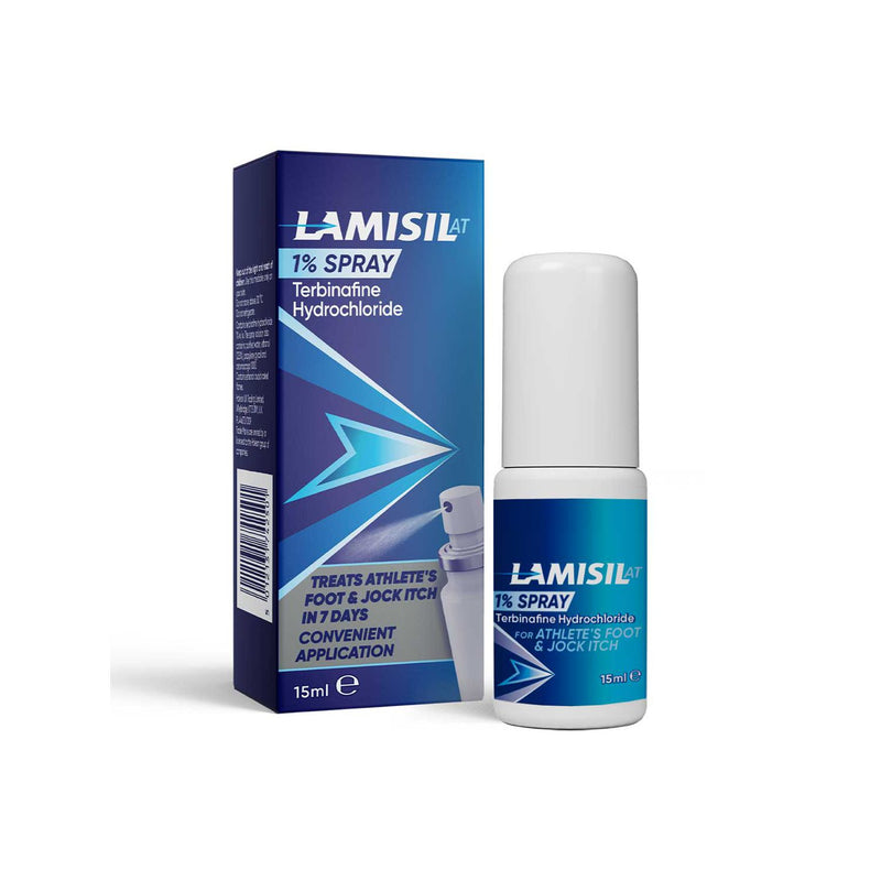 Lamisil AT antifungal spray for feet 15ml, UK version