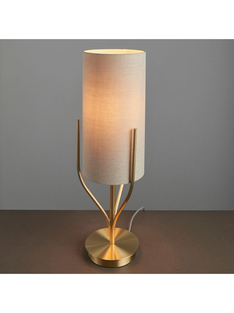 Gallery Home Brass Nanaimo table lamp, imported from the UK