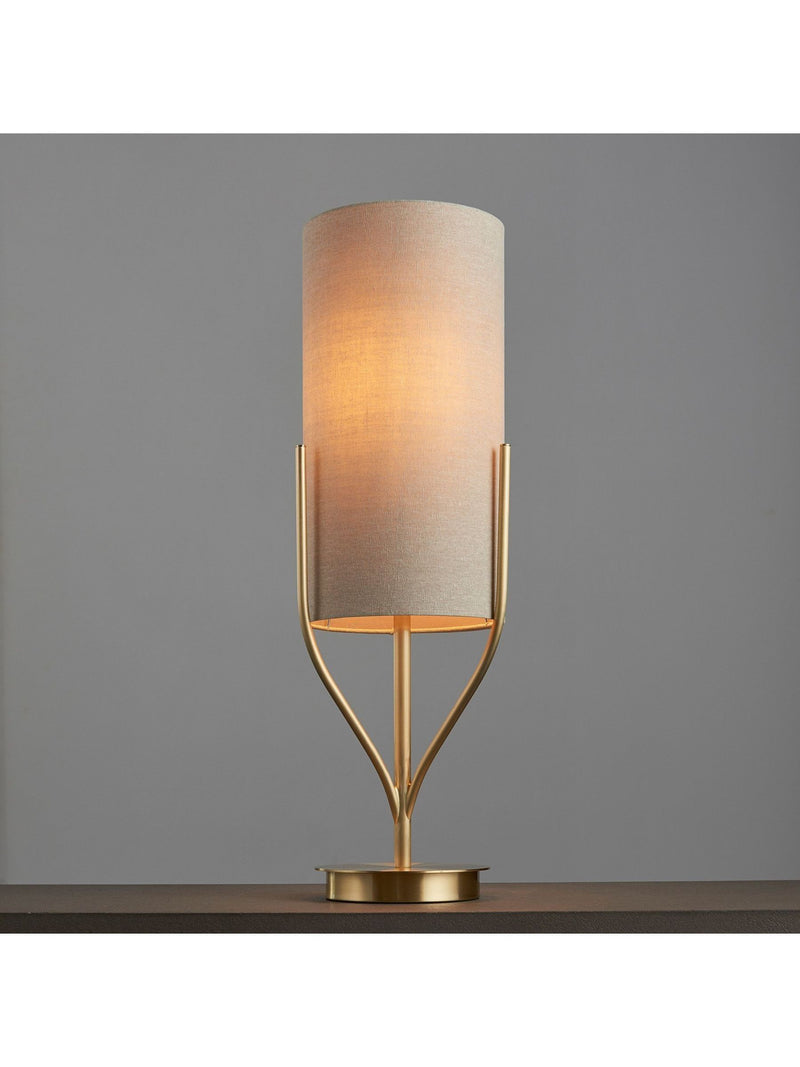 Gallery Home Brass Nanaimo table lamp, imported from the UK