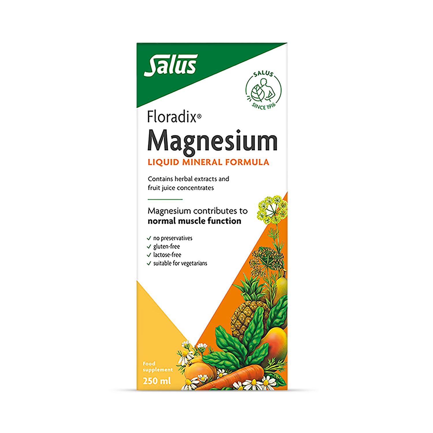 Floradix Magnesium Mineral Drink 250ml - British product