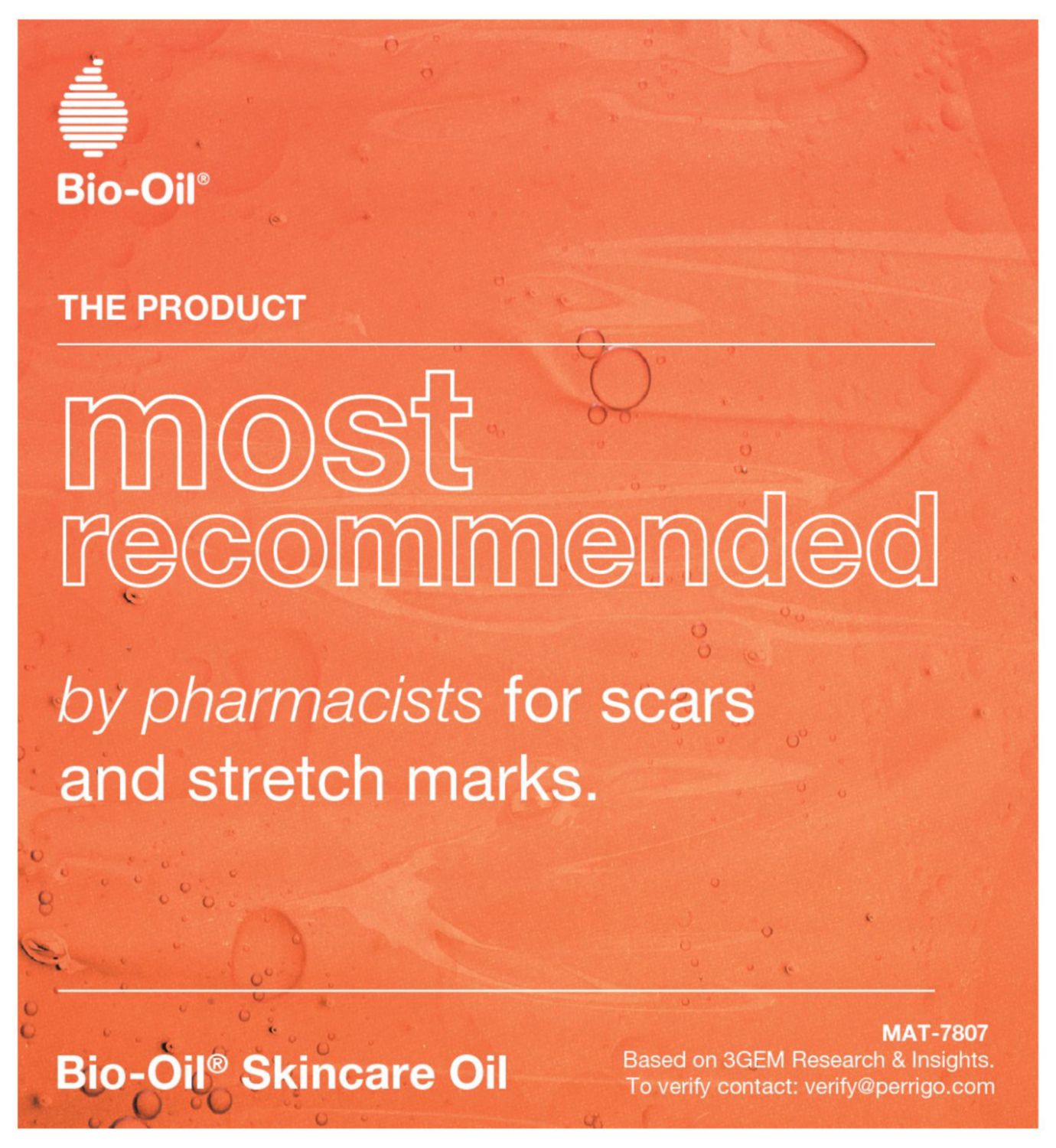 Bio-Oil Body Skincare Oil Stretch Marks & Scars 200ml - British product