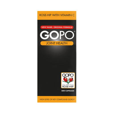 Boots Gopo Joint Health Rosehip Supplement Capsules 200 Capsules- Buy online at McGrocer