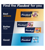 Fixodent Plus Food Barrier denture adhesive 40g, UK version