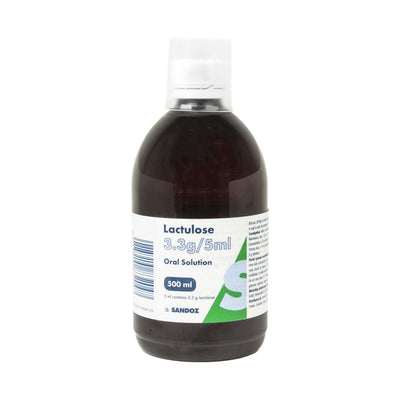 Boots Lactulose 3.3g/5ml Oral Solution 500ml- Buy online at McGrocer