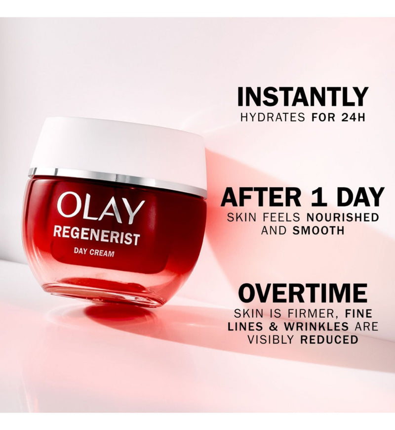Olay Regenerist Day Cream anti-ageing moisturiser 50ml (British brand)