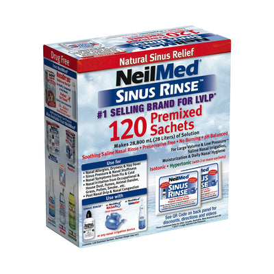 Boots NeilMed Sinus Rinse 120 Sachets- Buy online at McGrocer