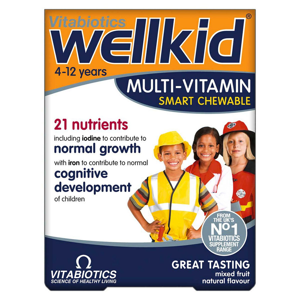 Vitabiotics WellKid Multi-Vitamin Smart Chewable 30 Tablets