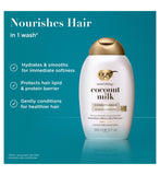 OGX conditioner Coconut Milk 385ml, imported from the UK