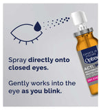 Optrex ActiMist rehydrating eye spray 10ml, imported from the UK