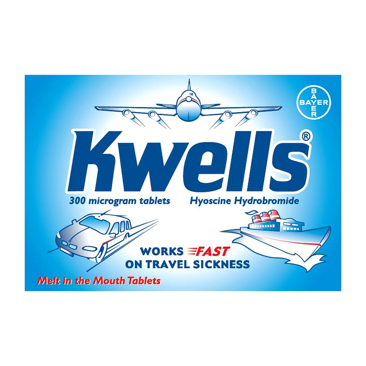 Kwells 300 Microgram Tablets - 12 tablets GOODS Boots   