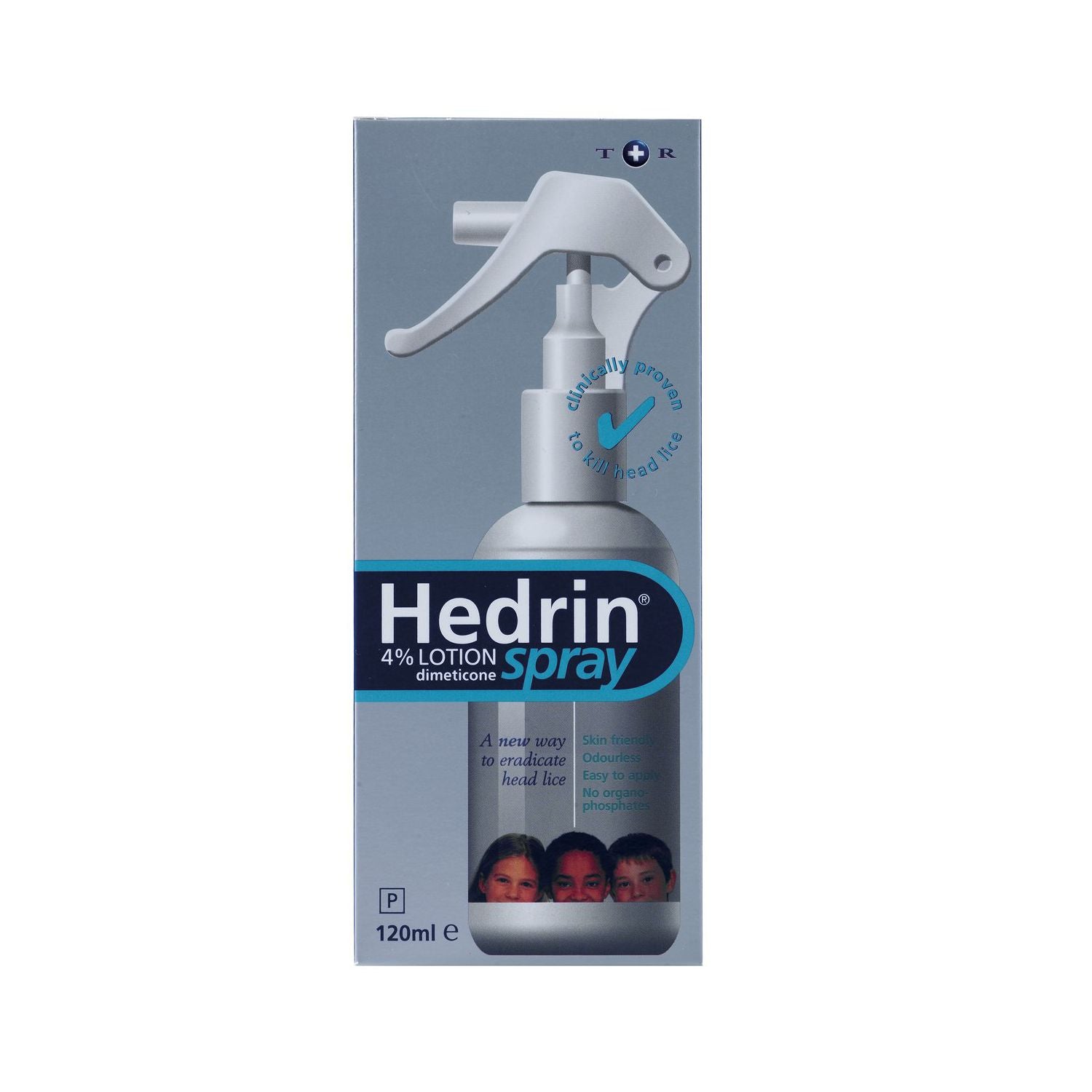 Hedrin 4% lotion spray 120ml, UK version