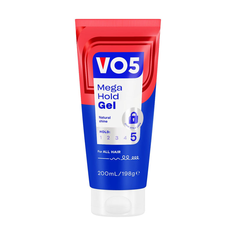 VO5 Mega Hold styling gel 200ml, UK version