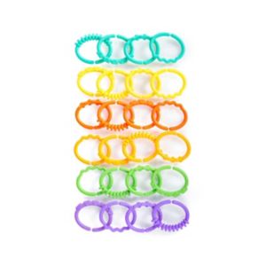 Bright Starts Lots of Links baby toy accessory 24 pack - British product