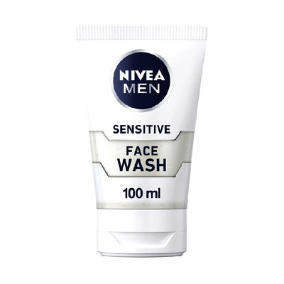Tesco NIVEA MEN Sensitive Face Wash 100ml- Buy online at McGrocer