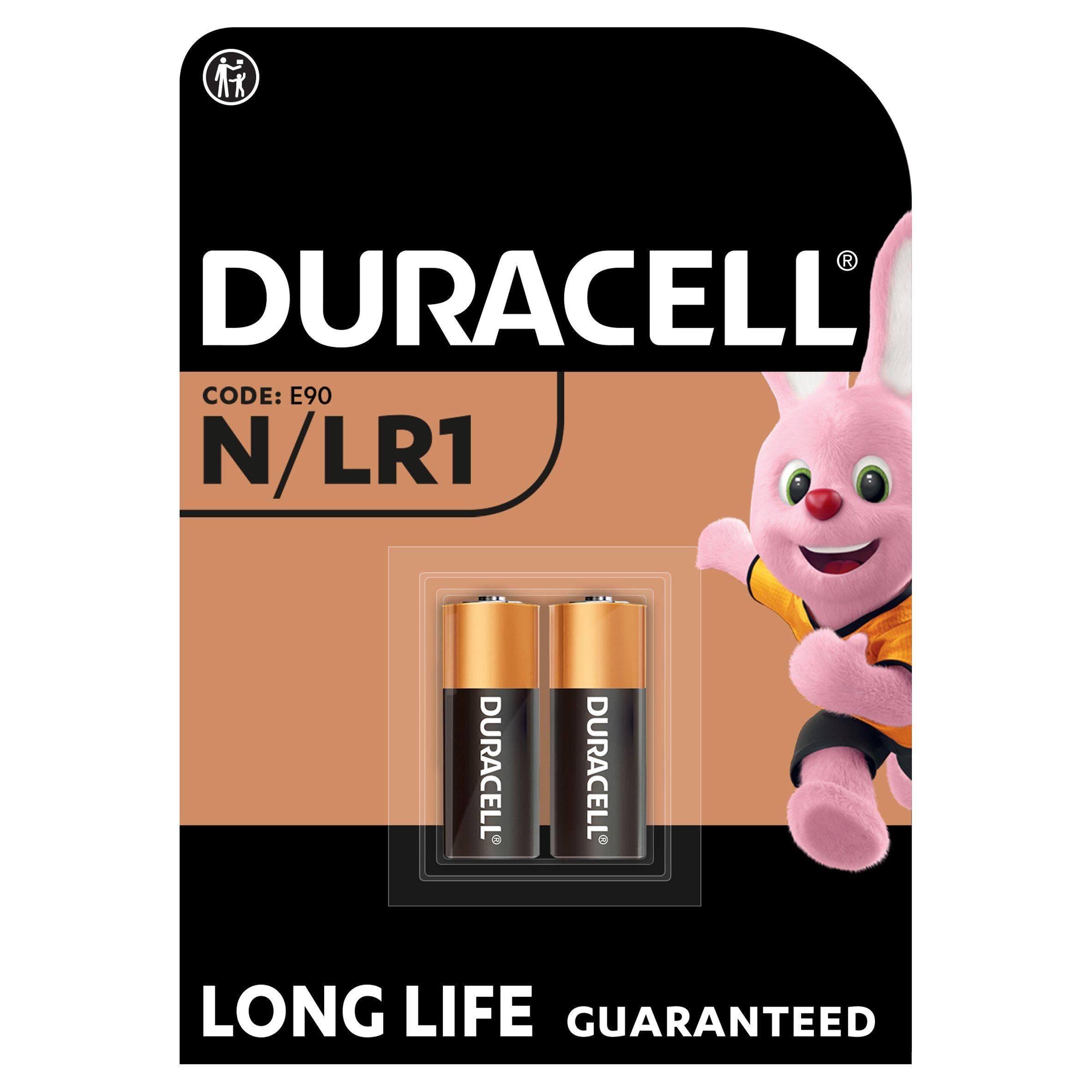 Duracell Specialty N Alkaline Battery 1,5V (E90 / LR1), pack of 2 GOODS Sainsburys   