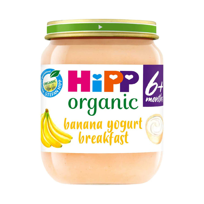 HiPP Organic Banana Yogurt Breakfast 125g - British product