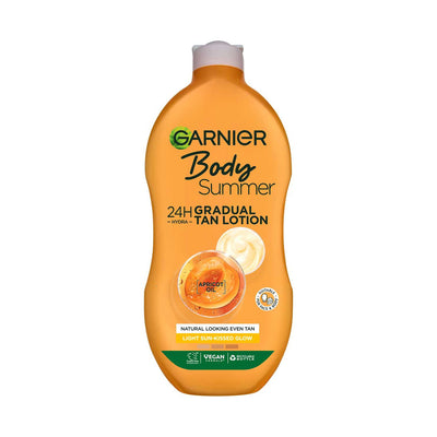 Boots Garnier Summer Body Gradual Tan Moisturiser Light 400ml- Buy online at McGrocer