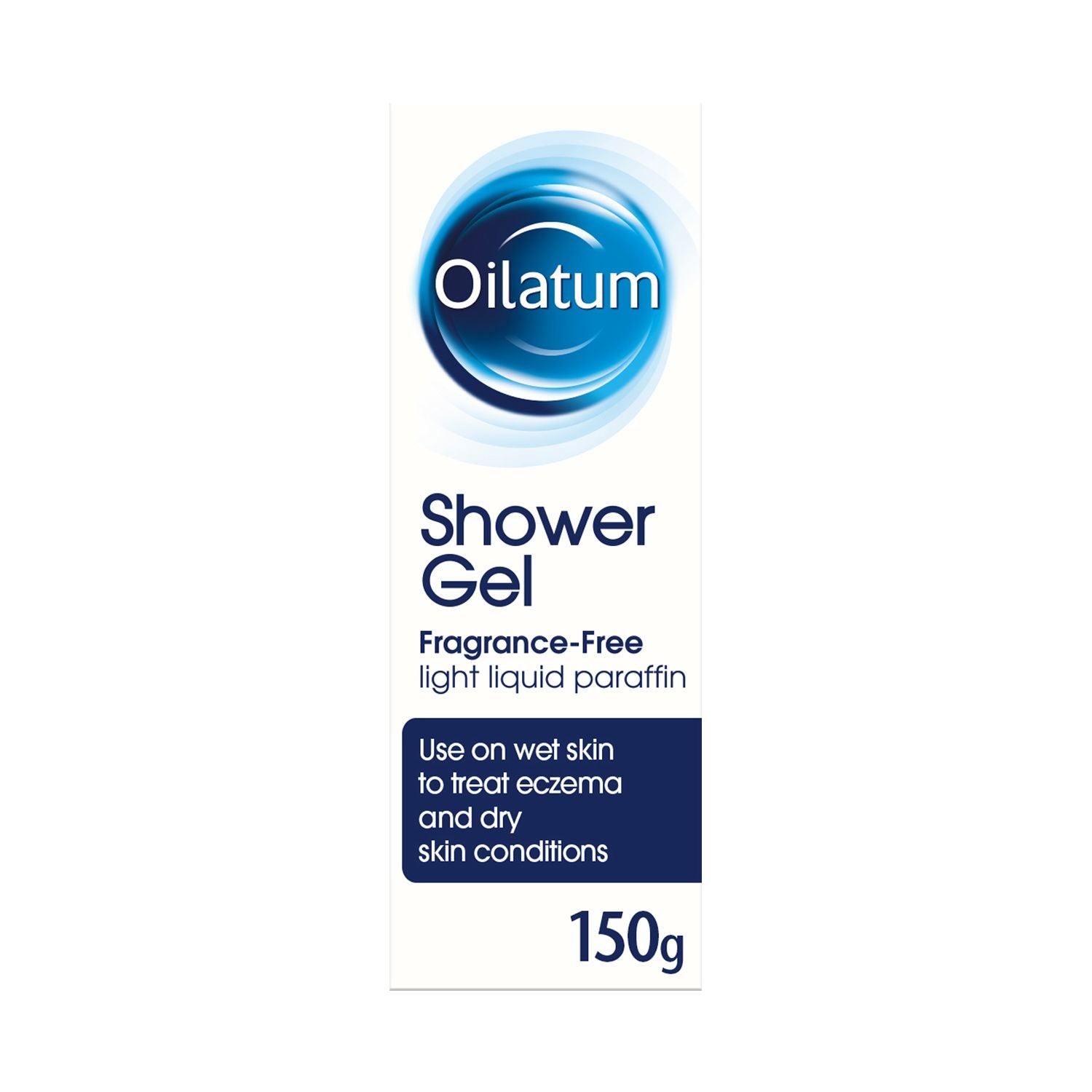 Oilatum fragrance-free shower gel 150g, UK version