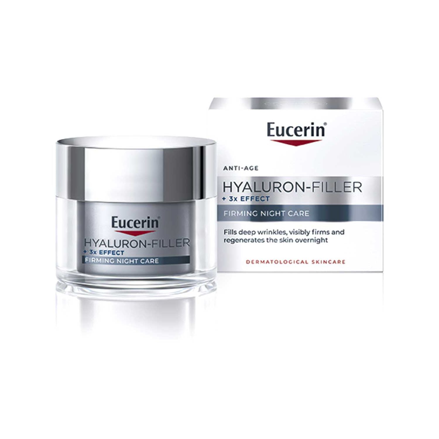 Eucerin Hyaluron-Filler Night Cream 50ml, imported from the UK