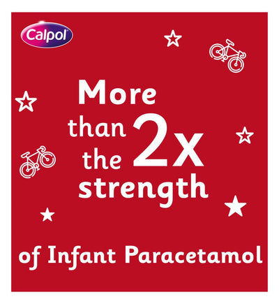 Boots Calpol SixPlus Suspension Orale Sans Sucre Saveur Fraise 12 sachets de 5 ml - Acheter en ligne chez McGrocer