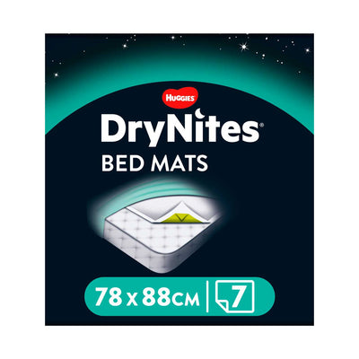 Boots Huggies DryNites Bed Mats 7 Pack- Buy online at McGrocer