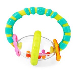 Bright Starts Rattle & Teether Grab & Spin - British product