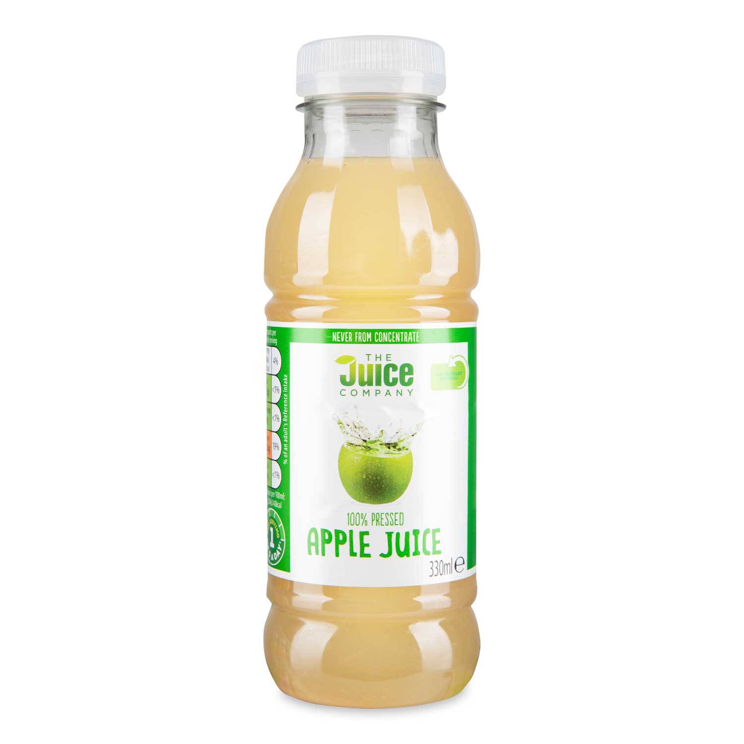 100% pressed apple juice 330ml - British product