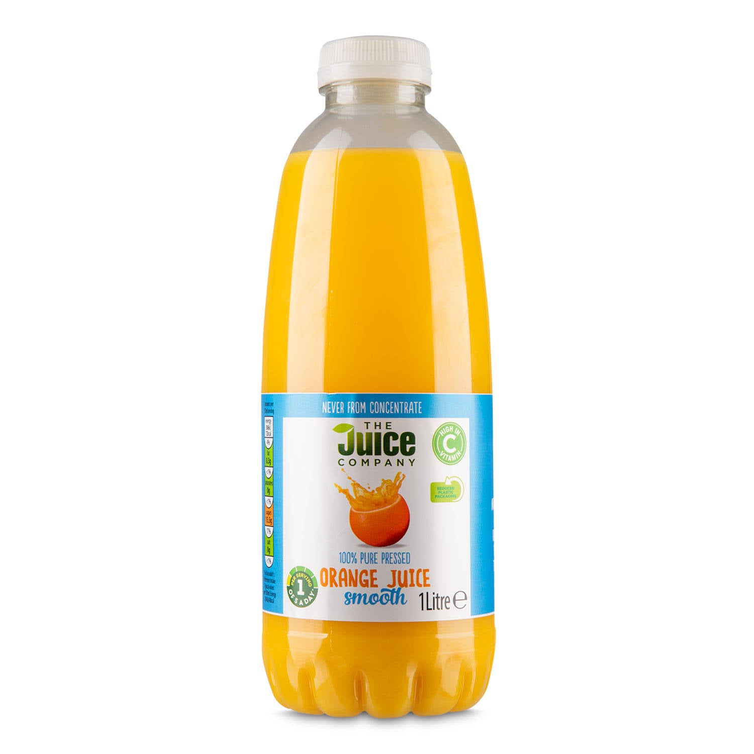 Smooth pure pressed orange juice - British product
