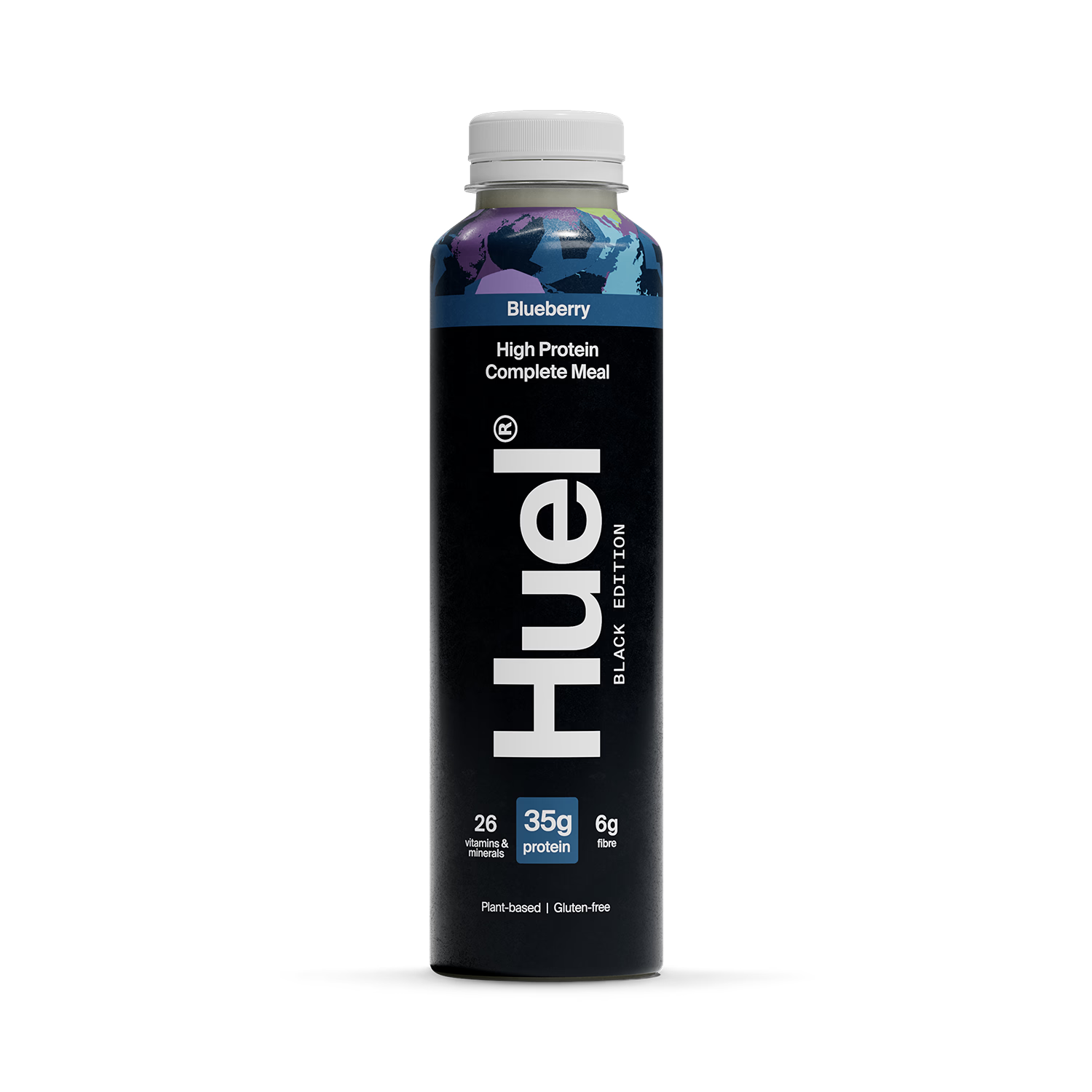 Huel Black Edition Blueberry nutritionally complete meal 500ml (British brand)